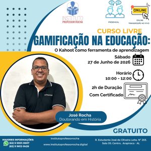 Gamificação na educação: O Kahoot como ferramenta de aprendizagem (PRESENCAL/ONLINE) (cópia)